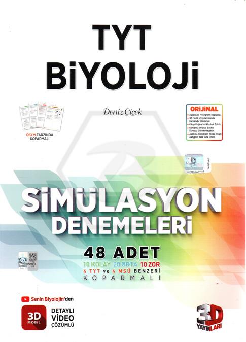 Tyt 3D Sım. Bıyolojı Denemelerı