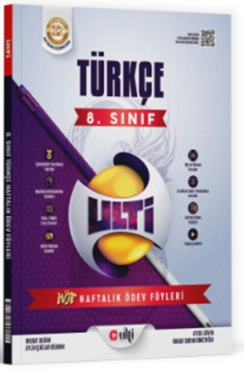 ULTİ 08.SINIF HF.ÖDEV FÖY (HÖF) TÜRKÇE - 2026-27