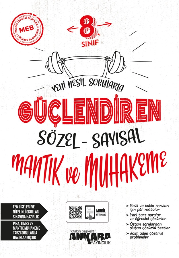 ANKARA  8.SINIF SAY-SÖZ MANTIK MUH. SORU BANKASI