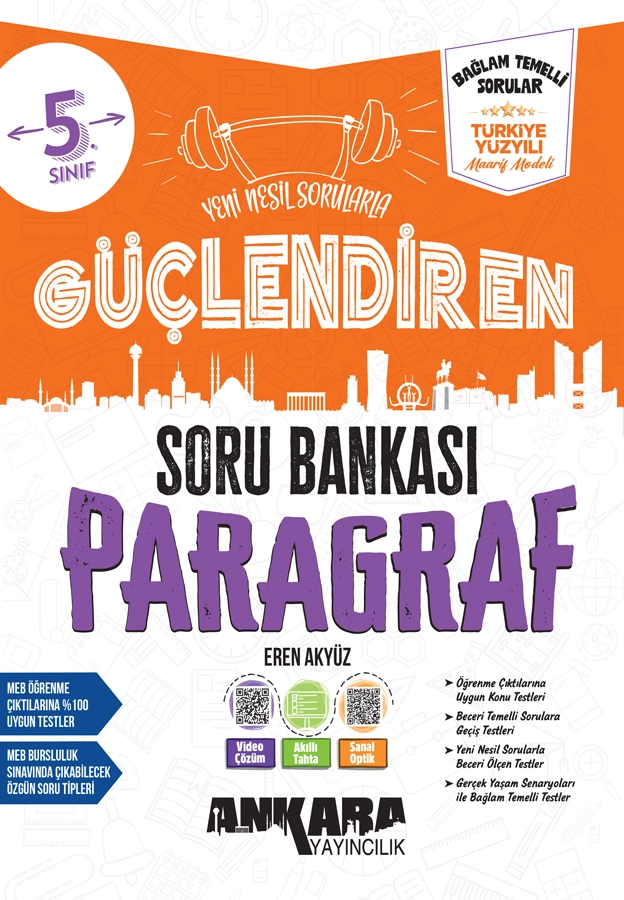 ANKARA  5.SINIF PARAGRAF SORU BANKASI
