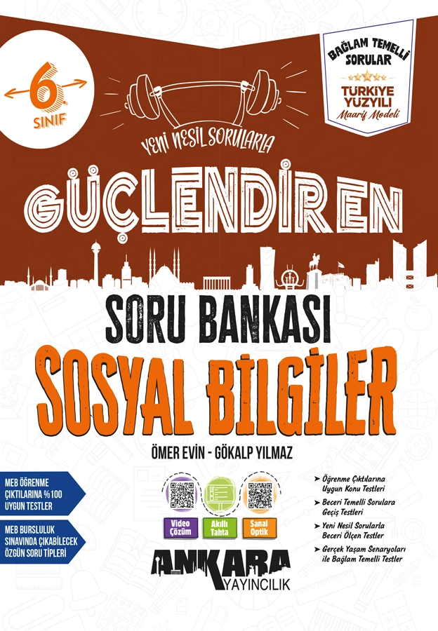 ANKARA  6. SINIF SOSYAL BİLGİLER SORU BANKASI