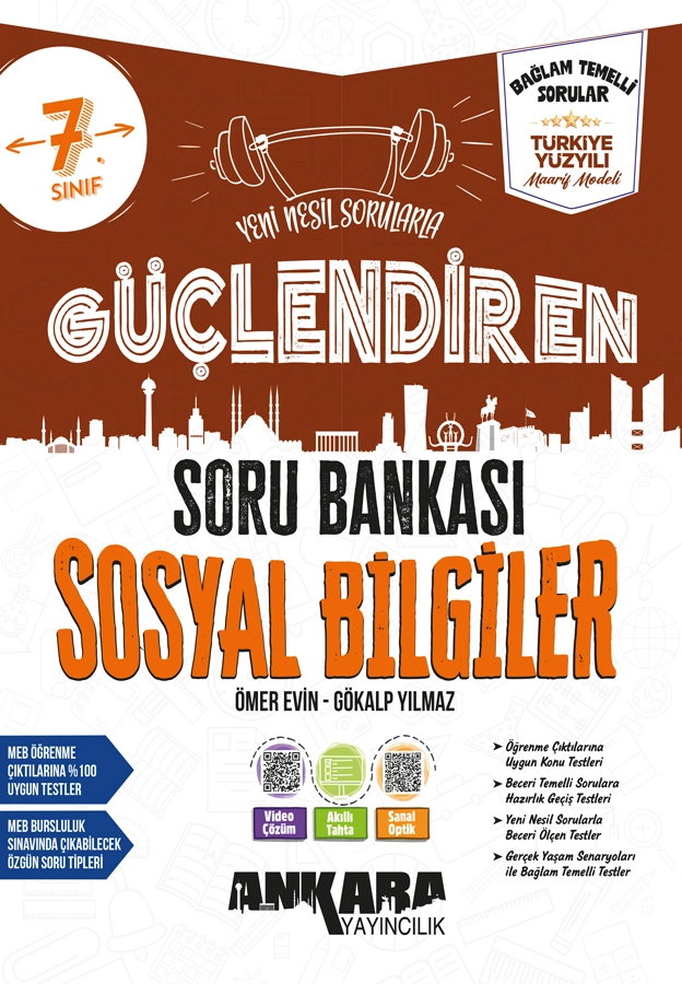 ANKARA  7. SINIF SOSYAL BİLGİLER SORU BANKASI