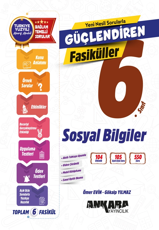 ANKARA  6. SINIF SOSYAL BİLGİLER FASİKÜL KONU ANLATIM