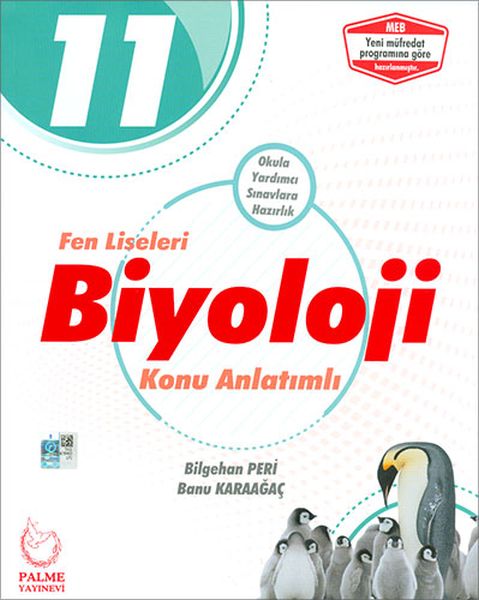 Palme 11.Sınıf Fen Liseleri Biyoloji Konu