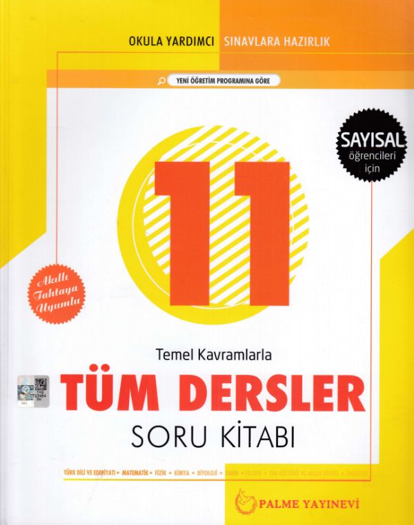 Palme 11.Sınıf Tüm Dersler Soru (Sayısal)