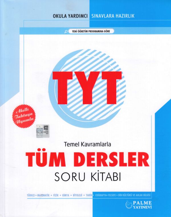Palme Yks Tyt Tüm Dersler Soru Kitabı