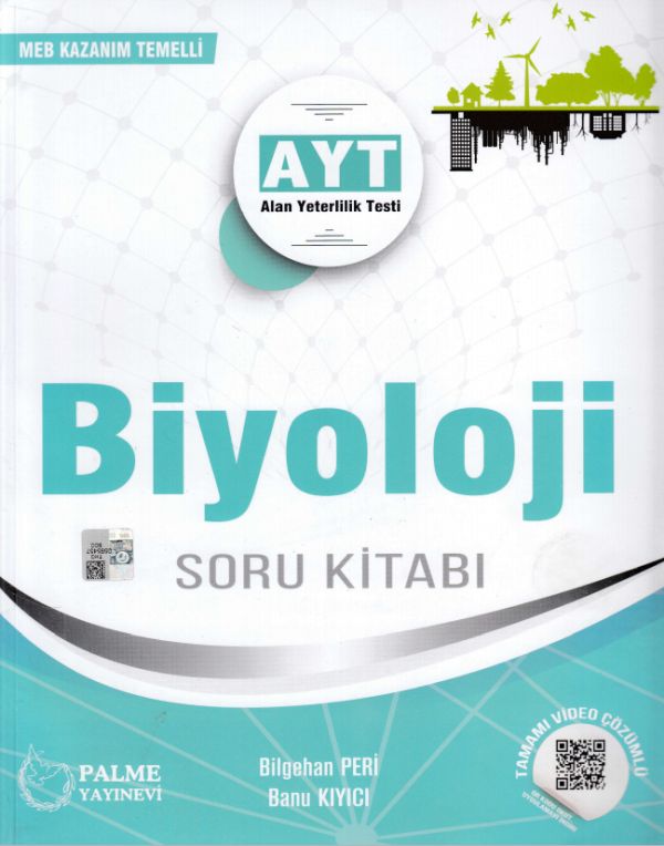 Palme Yks Ayt Biyoloji Soru Kitabı