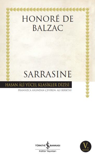 Sarrasine Hasan Ali Yücel Klasikleri
