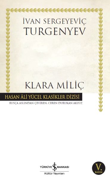 Klara Miliç Hasan Ali Yücel Klasikleri