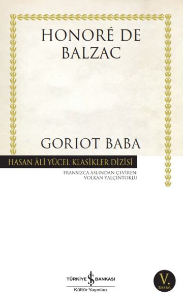 Goriot Baba Hasan Ali Yücel Klasikleri