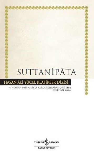 Suttanipata Hasan Ali Yücel Klasikleri Ciltli