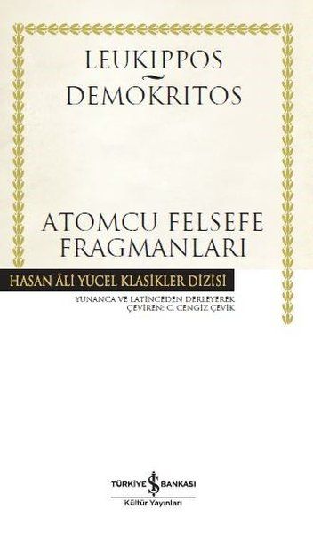 Atomcu Felsefe Fragmanları Hasan Ali Yücel Klasikleri Ciltli