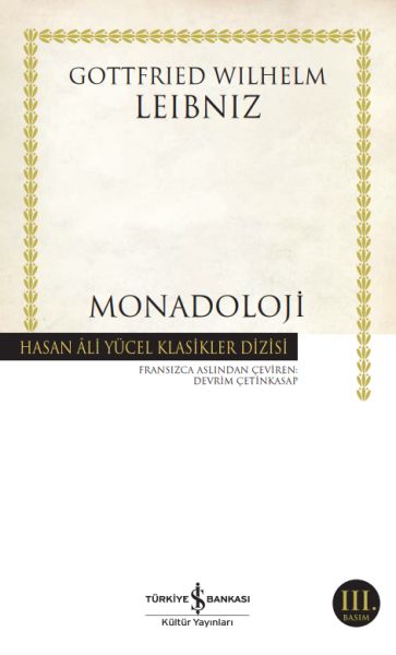 Monadoloji Hasan Ali Yücel Klasikler