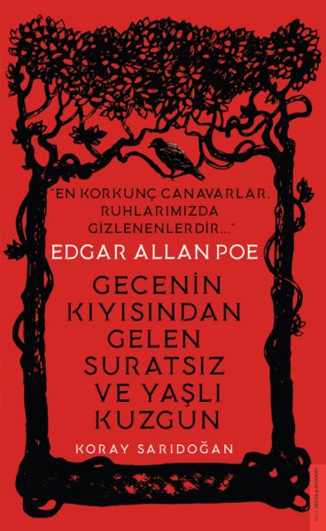 Edgar Allan Poe Gecenin Kıyısından Gelen Suratsız ve Yaşlı Kuzgun