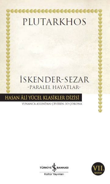İskender Sezar Paralel Hayatlar Hasan Ali Yücel Klasikleri