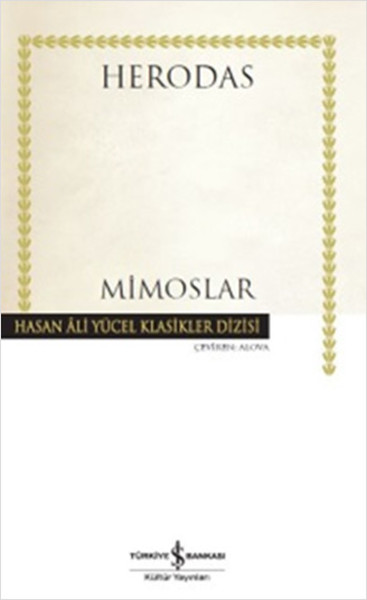 Mimoslar Hasan Ali Yücel Klasikleri Ciltli