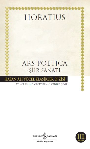 Ars Poetica Şiir Sanatı Hasan Ali Yücel Klasikleri