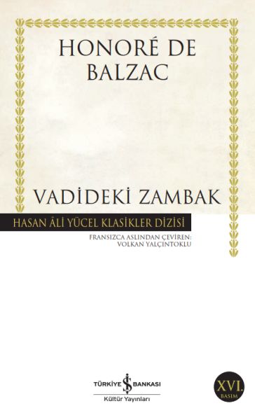 Vadideki Zambak Hasan Ali Yücel Klasikleri