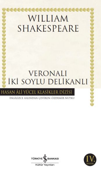 Veronalı İki Soylu Delikanlı Hasan Ali Yücel Klasikleri