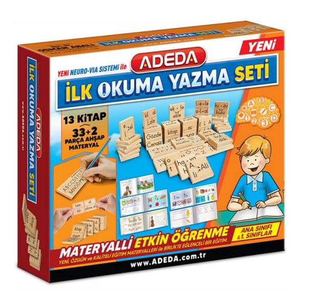 İlk Okuma Yazma Seti 13 Kitap Takım Ana Sınıfı ve 1.Sınıflar