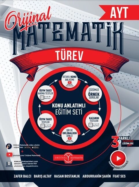 ORİJİNAL YKS AYT KA.SB. TÜREV - 25-26