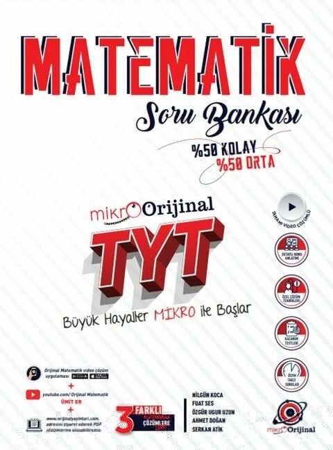 MİKRO ORİJİNAL TYT S.B. MATEMATİK - 26-27