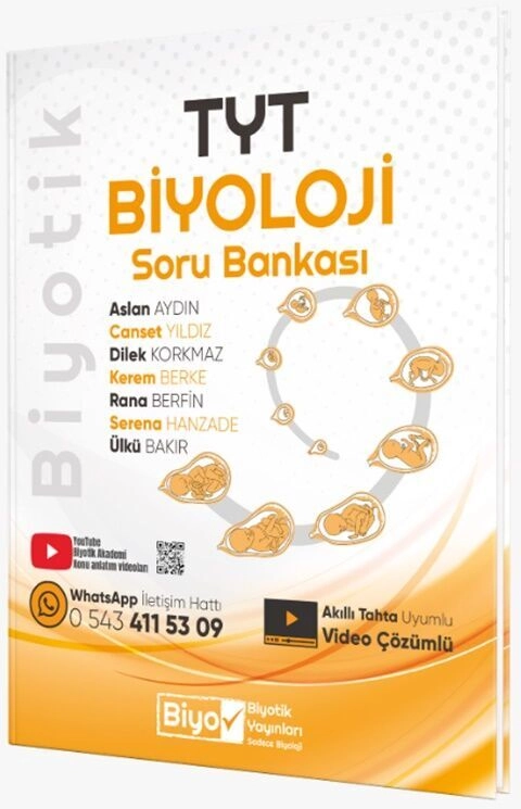 BİYOTİK TYT SORU BANKASI BİYOLOJİ - 2026-27