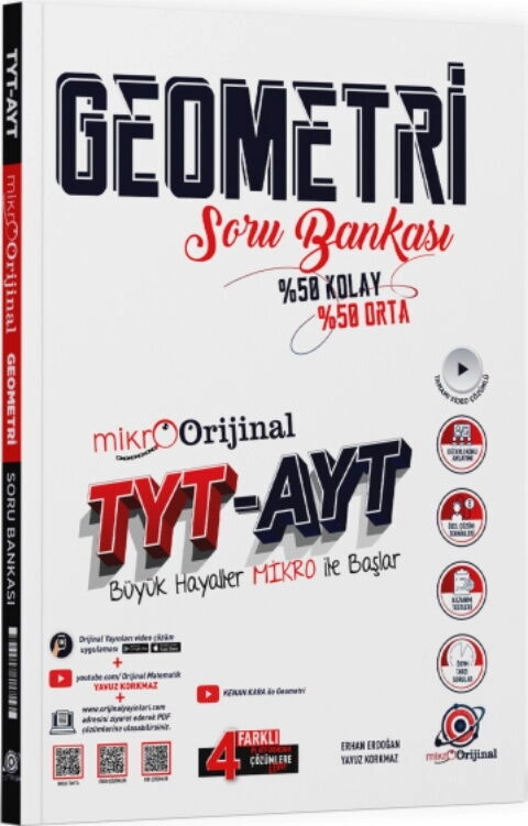 MİKRO ORİJİNAL YKS TYT AYT S.B. GEOMETRİ - 2026-27
