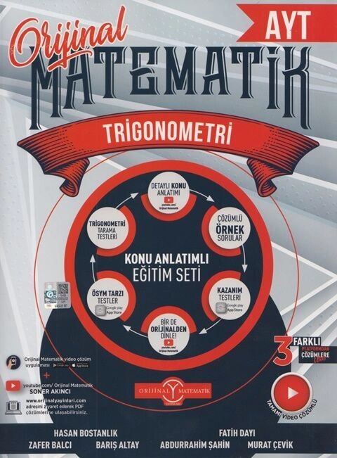 ORİJİNAL YKS AYT KA.SB. TRİGONOMETRİ - 25-26