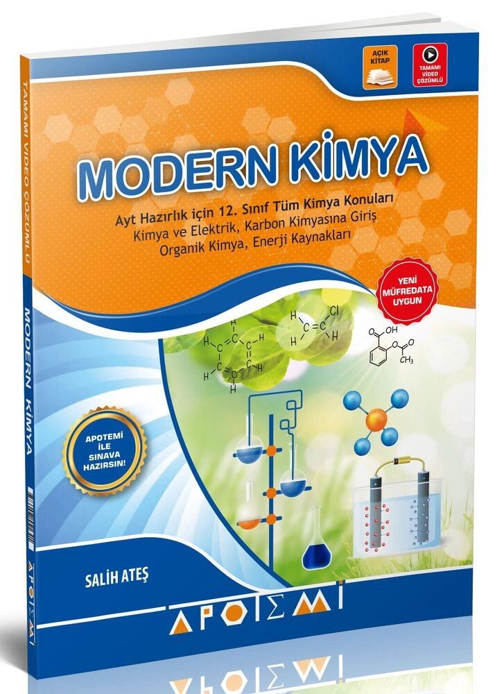 APOTEMİ YKS AYT MODERN KİMYA - 2025-26