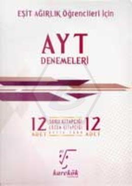 Ayt 12 Li Denemeleri(Eşit Ağırlık)