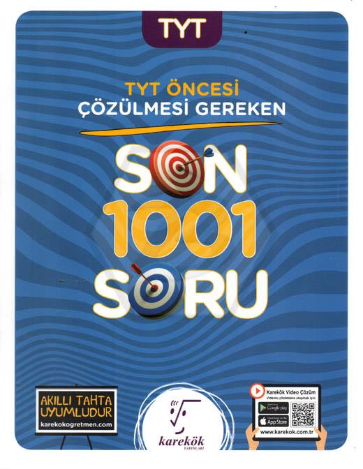 Tyt Öncesi Çözülmesi Gereken Son 1001 Soru