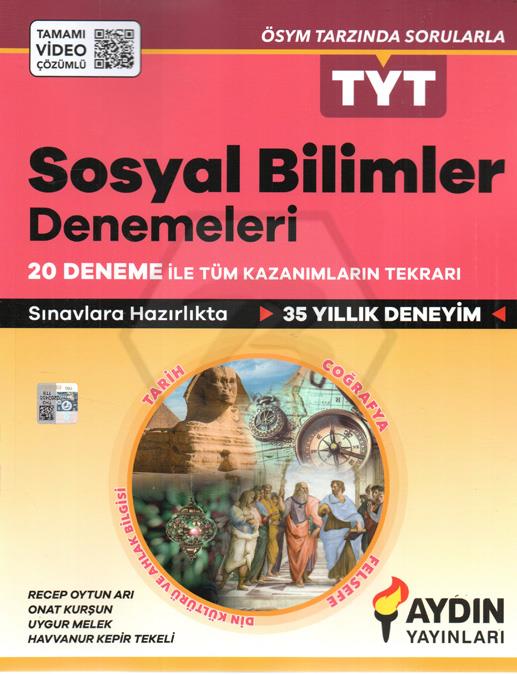 Aydın TYT Sosyal Bilimler 20 Deneme