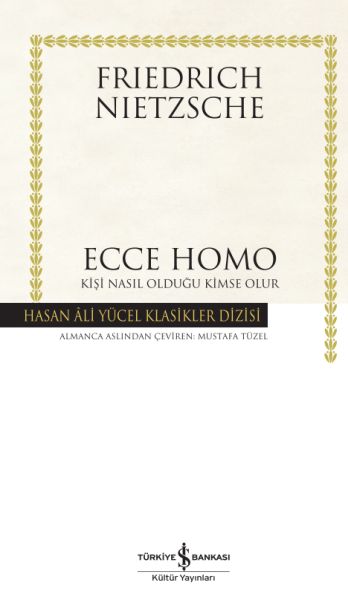 Ecce Homo Hasan Ali Yücel Klasikleri Ciltli