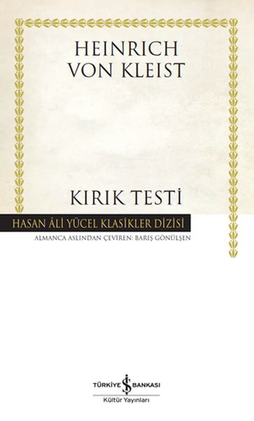Kırık Testi Hasan Ali Yücel Klasikleri Ciltli