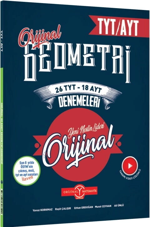 ORİJİNAL TYT 26 AYT 18 DENEME GEOMETRİ - 25-26