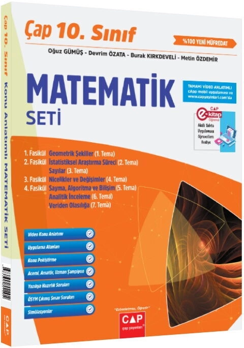 ÇAP 10.SINIF SET MATEMATİK - 2025-26