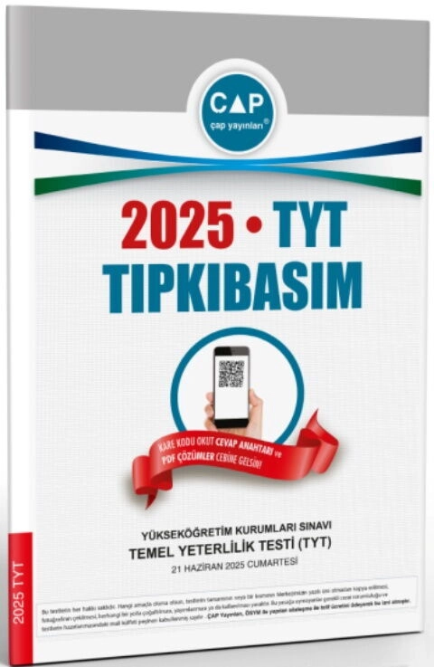 ÇAP TYT TIPKI BASIM 2025