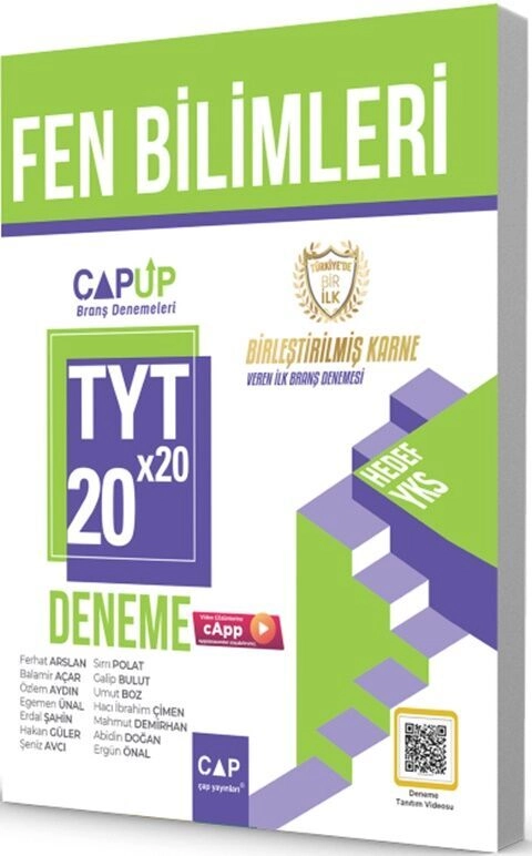 ÇAP UP TYT DENEME FEN BİLİMLERİ (20*20) - 25-26