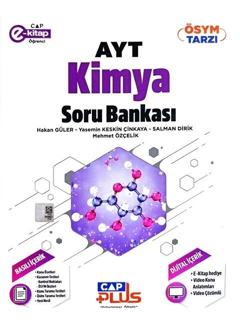 ÇAP YKS AYT PLUS S.B. KİMYA - 2025-26