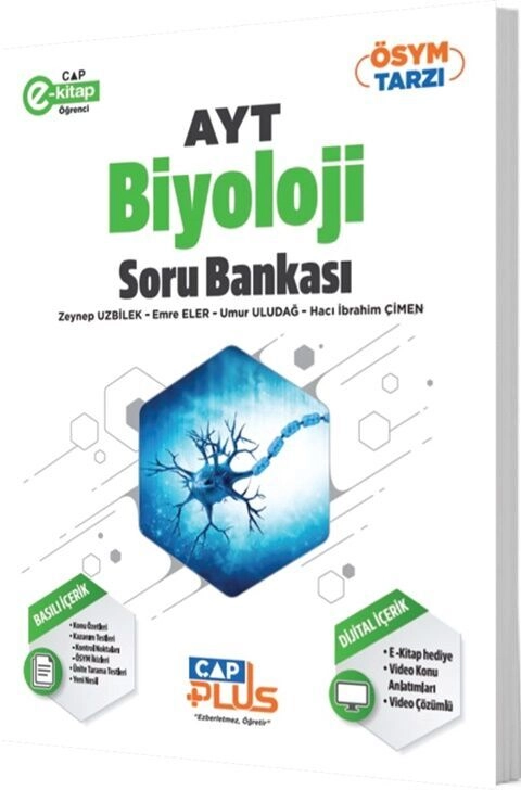 ÇAP YKS AYT PLUS S.B. BİYOLOJİ - 2025-26