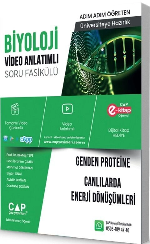 ÜNİV. HAZ BİYOLOJİ KA-SB GENDEN PRO-CAN - 2025-26