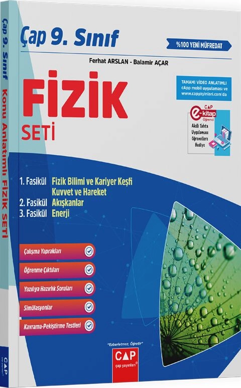 ÇAP 09.SINIF SET FİZİK - 2025-26