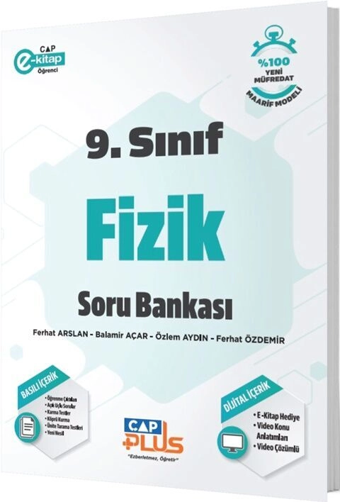 ÇAP 09.SINIF PLUS S.B. TEMATİK FİZİK - 2025-26