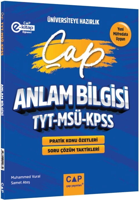 ÜNİV. HAZ TÜRKÇE MSÜ ANLAM BİLGİSİ - 2025-26