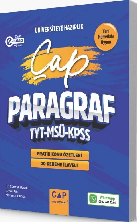 ÜNİV. HAZ TÜRKÇE MSÜ PARAGRAF - 2025-26