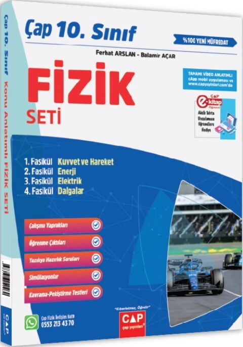 ÇAP 10.SINIF SET FİZİK - 2025-26