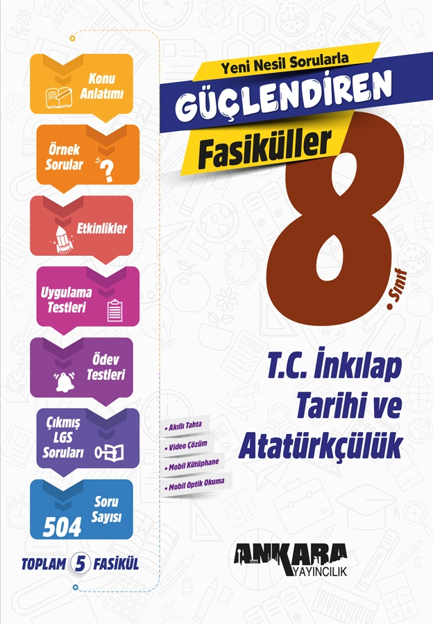 ANKARA  T.C İNK. TAR. ve ATATÜRKÇÜLÜK FASİKÜL KONU ANLATIM