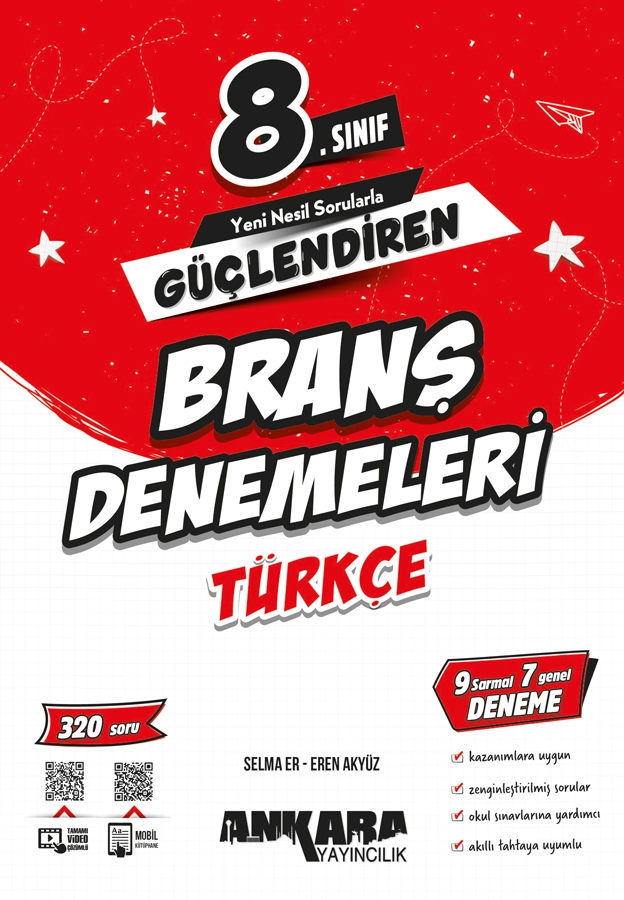 ANKARA  8.SINIF TÜRKÇE BRANŞ DENEME