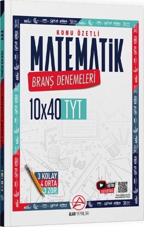 ALAN TYT KONU ÖZETLİ DENEME MATEMATİK - 2025